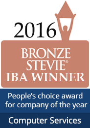 Bronze Stevie IBA winner computer services