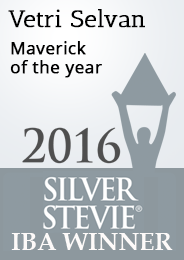 Vetri Maverick of the year