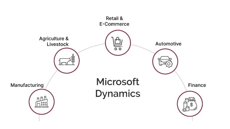 Manufacturing,Agriculture & Livestock,Retail and E-Commerce,Automotive,Finance